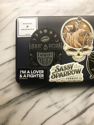 Sassy Sparrow Laptop Sticker